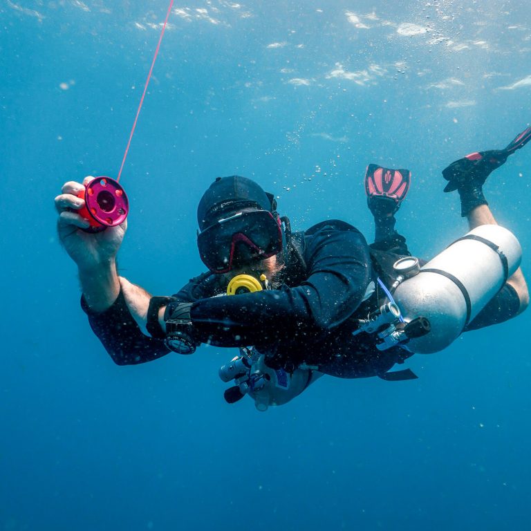 Sidemount safety stop(2)